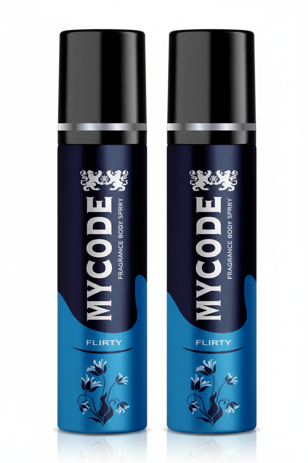 MYCODE FlirtyFragrance Body Spray (Pack Of 2)